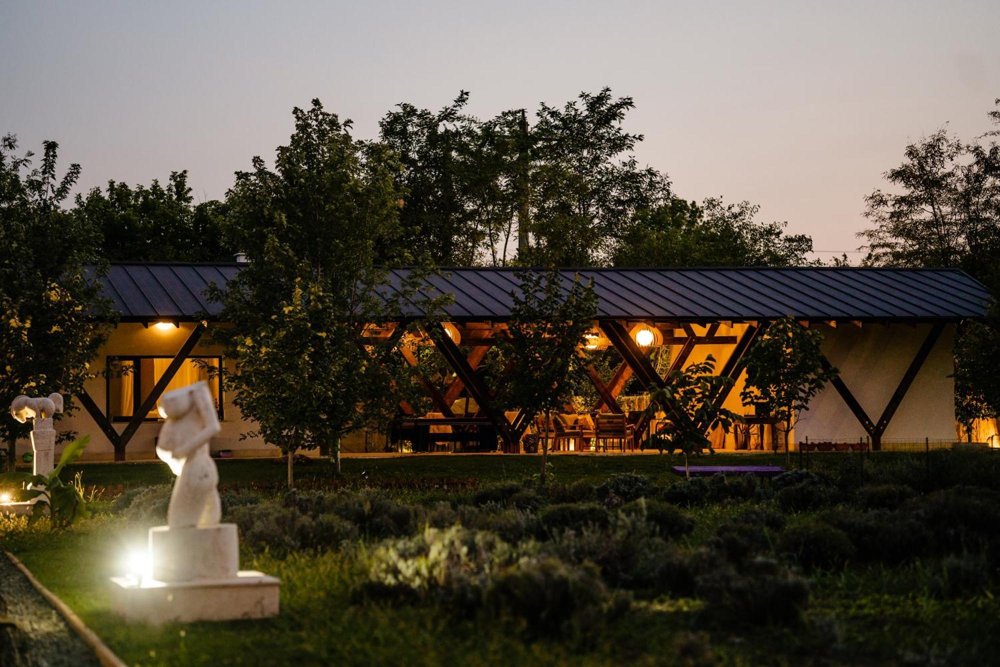 The Tribe Alpaca Retreat Hotel Branesti ภายนอก รูปภาพ